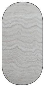 IVORY UNFILLED&HONED TRAVERTINE VEIN-CUT